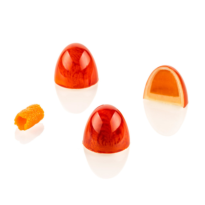 CH030 - KIT DOME 01 Набір форм для праліне Ø26 h22,5  мм (8 мл x 24), силік. форма Ø18 h16 мм (2.5 м