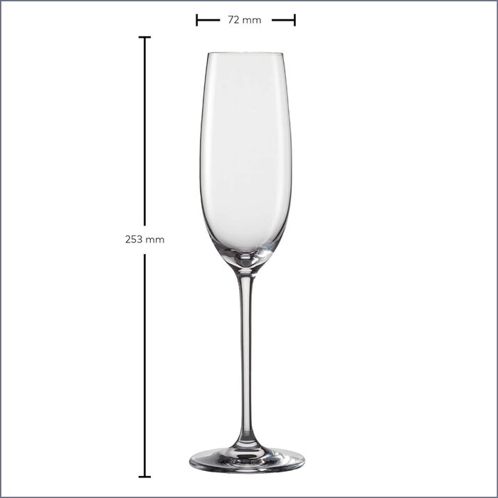 Бокал для шампанского 238 мл, набор 4 предмета, Vinos Schott Zwiesel