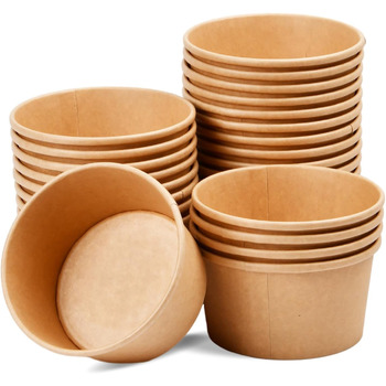 Набор бумажных стаканчиков для мороженого 50 шт. 430 мл heavenlife