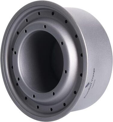 Титановая спиртоварка для походов с крышкой iBasingo