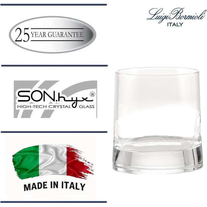 Набор из 6 стаканов для виски 345 мл Veronese Luigi Bormioli