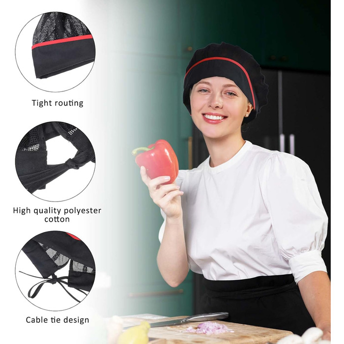 Кухонная шапочка 3 шт Giantree