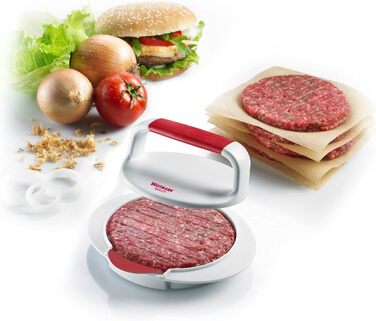 Пресс для гамбургеров пластиковый 11,5 см с бумагой для бургеров Westmark