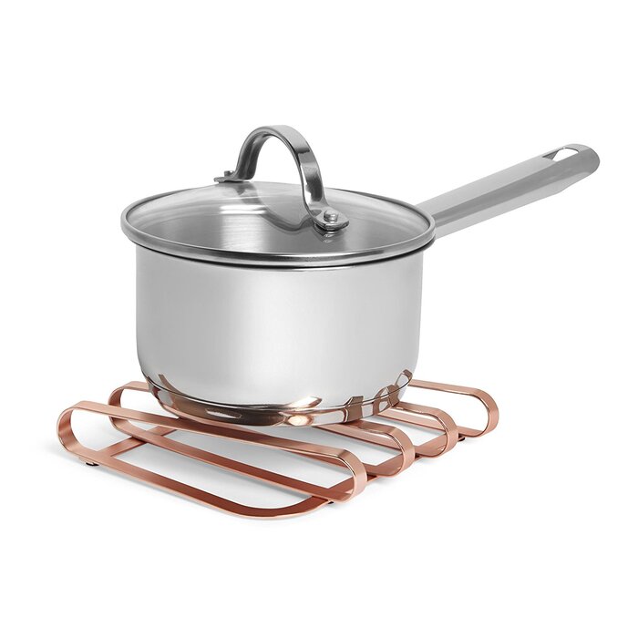 Підставка для каструль 15,9x15,2x1,9 см мідна Pulse Umbra