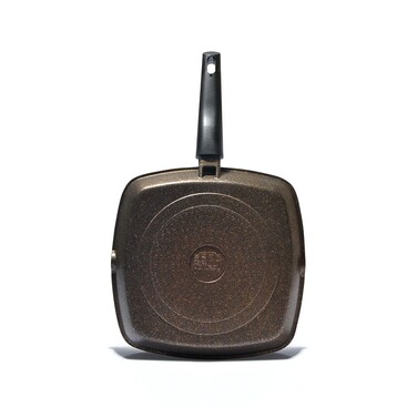 Квадратна сковорідка-гриль Fissman REBUSTO 28x4,3 см (4231)