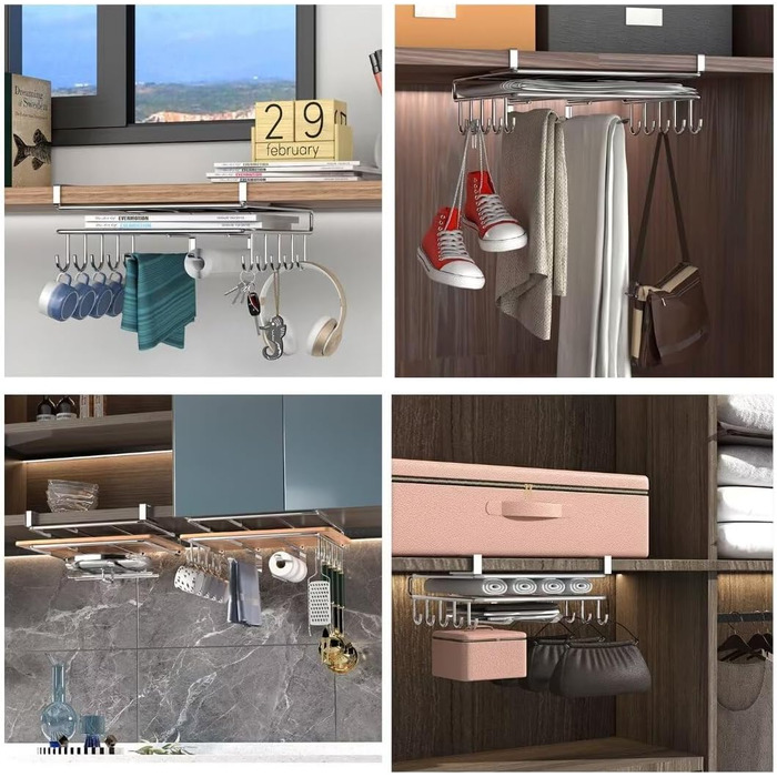 Настінний органайзер для кухонного приладдя 26,8 см BohrenCL