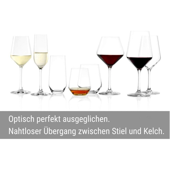 Набір із 6 бокалів для білого вина 365мл, Revolution Stölzle Lausitz