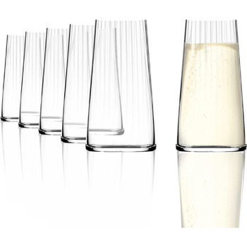 Набір келихів для білого вина з 6 шт. / Келихи для вина Кришталевий келих/Келих для білого вина / Високоякісний набір келихів для вина/Келихи для вина Stlzle (келихи Highball)