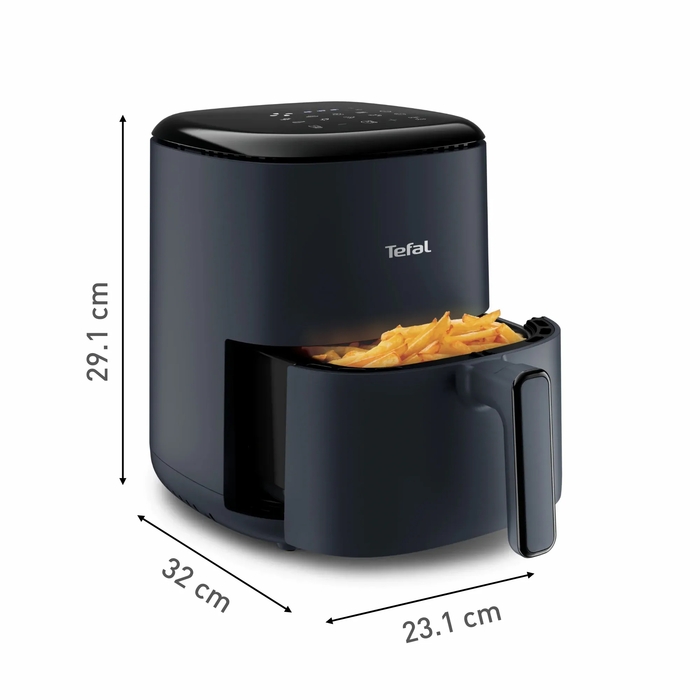 Tefal Мультипіч EasyFry Compact, 1300Вт, чаша-3л, сенсорне керув., пластик, темно-синій