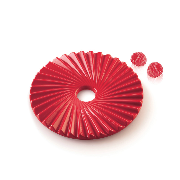 PLISSE 100 Форма силіконова 1 шт. Ø140 h10 mm, 100 ml x 2 tot. 200 ml;