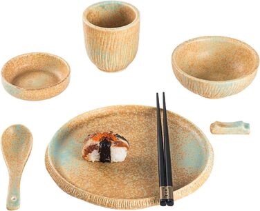 Набір посуду для суші 7 предметів Henten Home