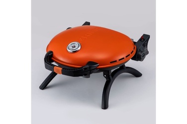 КОМПЛЕКТ Портативний переносний газовий гриль O-GRILL 600T, помаранчевий + шланг в подарунок! Код: 011680