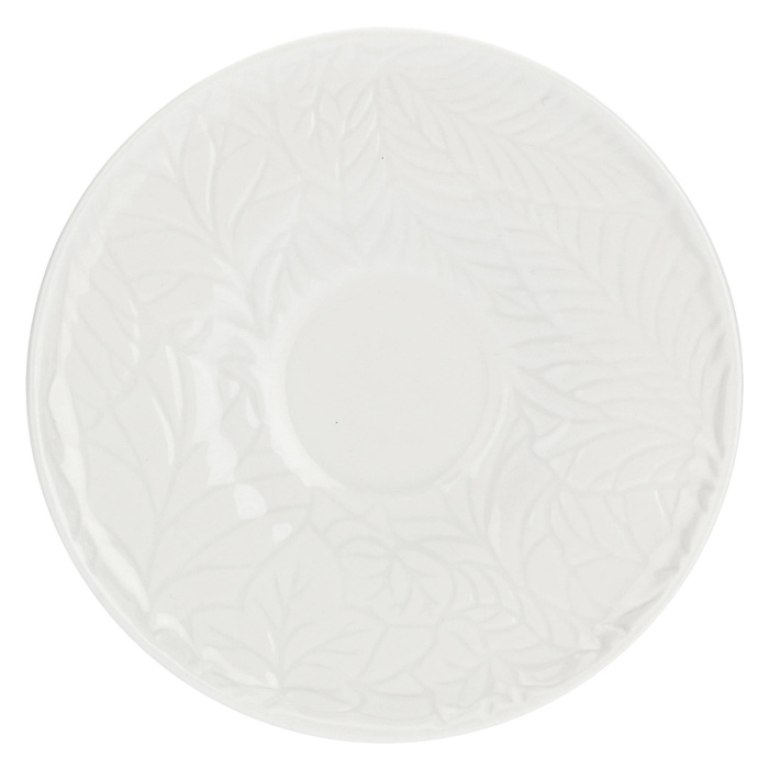 Чашка для кави з блюдцем La Porcellana Bianca BOSCO, порцеляна, 80 мл