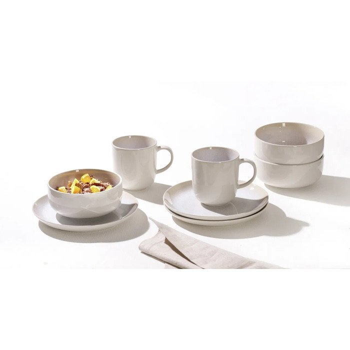 Сервіз для сніданку на 4 персони, 12 предметів, бежевий LAREDO Ritzenhoff & Breker