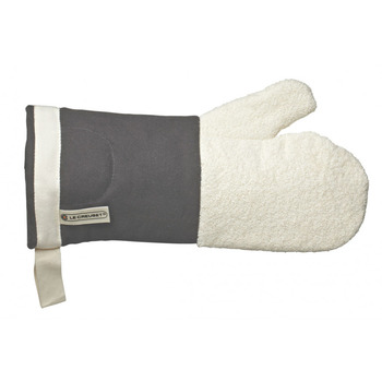 Рукавиця для духовки сіра Klassik Le Creuset
