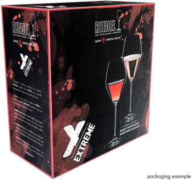 Набір з 2 бокалів для рожевого вина/шампанського 0,32 л, Extreme Riedel