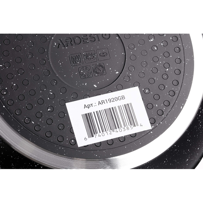 ARDESTO Gemini Gourmet Spoleto Сковорода, 20см, Алюминий, Черный