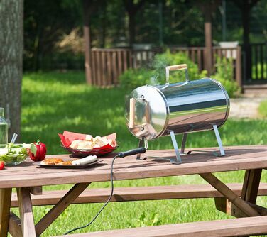 Електрична коптильня  до 250 °C, 1100 Вт, 25 x 25 x 46 см Rosenstein & Söhne