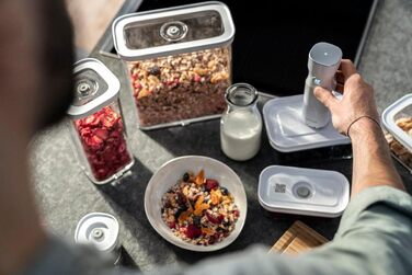 Стартовий набір для вакуумування, 5 предметів, прозорий білий Fresh & Save Zwilling