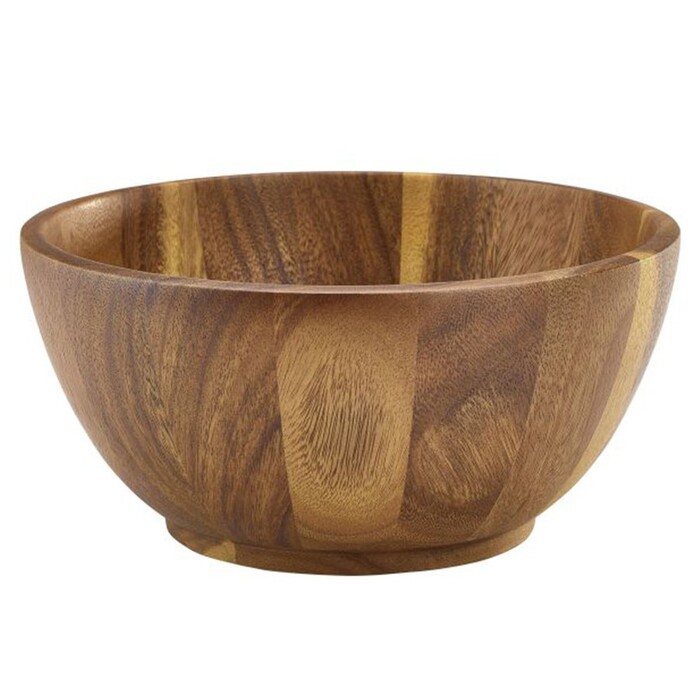 Чаша деревянная 25 x 12 см, 3000 мл, акация, GenWare