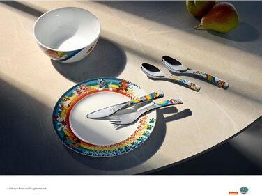 Набір дитячих столових приборів WMF Paw Patrol, нержавіюча сталь, для дітей від 3 років, полірований кромарган, можна мити в посудомийній машині (6 предметів, одинарний)