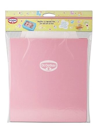 Картонна різнобарвна упаковка Телевізор для кексів, капкейков і маффинов Back - Helfer Dr. Oetker