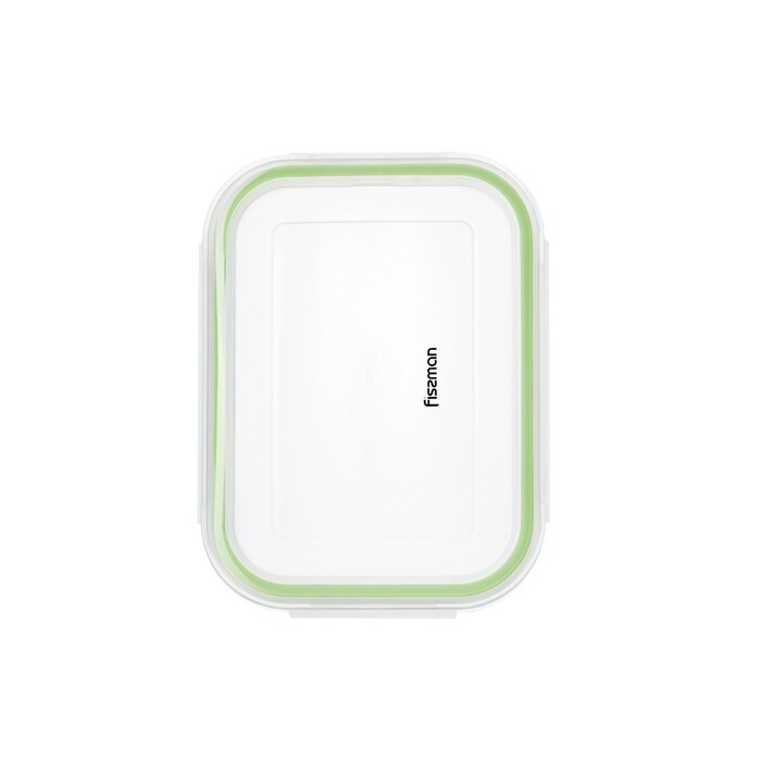 Контейнер Fissman з кришкою 21x15x7 см / 1040 мл жаростійке скло (17316)