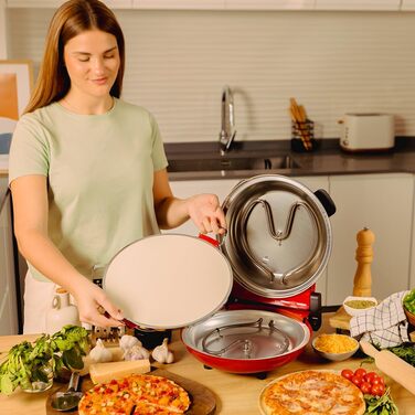 Електрична піч-гриль для піци 1200 Вт Fun Pizza&Co Mamma Mía Vista Cecotec