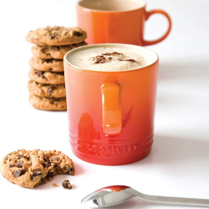 Чашка для капучино 200 мл помаранчева Flame Le Creuset