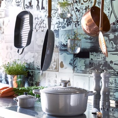 Каструля кругла 4,2 л димчасто-сіра Le Creuset