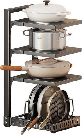 Органайзер для посуду з регульованими відділеннями 23 х 28 х 53 см HIMKI