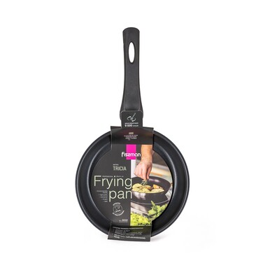 Сковорода для жарки Fissman 20x4,5 см TRICIA с антипригарным покрытием нержавеющая сталь (5532)