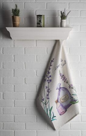 Набір із 3 багатоцільових кухонних рушників Барних рушників День подяки/Різдво (50 см x 70 см) (28 - Килим - Безкінечність, 50 x 70 см (Набір із 3 шт.)), 39 Hermine Noel