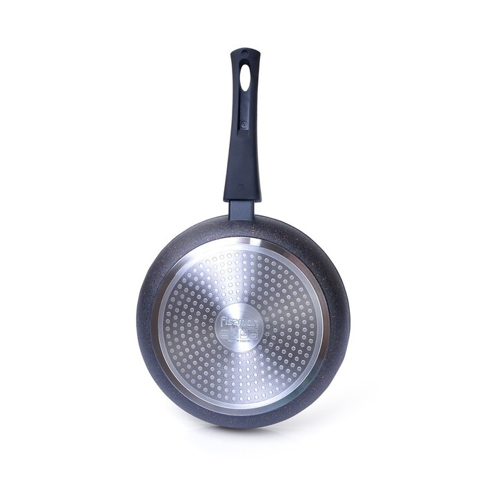 Сковорода со съемной ручкой Fissman COSMIC BLACK 24x4,9 см индукционная (4367)