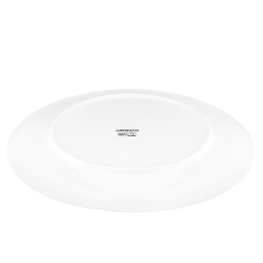 ARDESTO Тарілка обідня Capri, 26.8см, порцеляна, біло-зелений