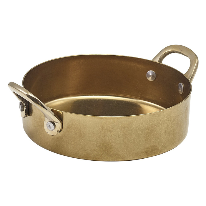 Мини-кастрюлька 12.25*3.5 см, 420 мл, Gold Vintage Steel, GenWare