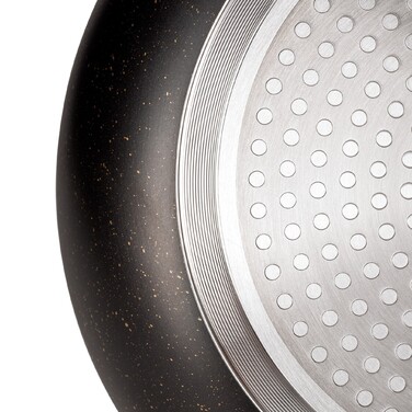 Сковорідка для смаження Fissman FORDE 20x4см алюміній з камяним антипригарним покриттям (14431)