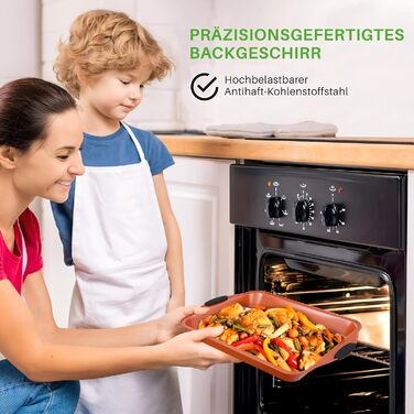 Набір форм для випікання із 8 предметів Nutrichef