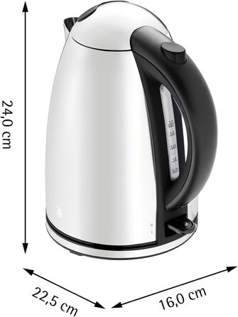 Електрочайник 1,7 л, світло-сірий Stelio WMF