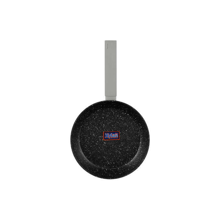 ARDESTO Сковорода Gemini Marmo, 24см, алюміній, сірий