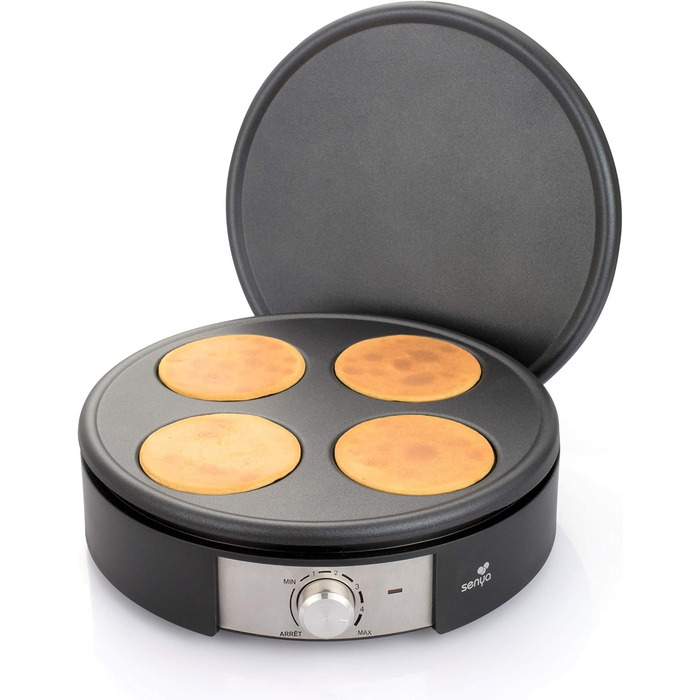 Блинница электрическая 2-в-1, 30 см Senya