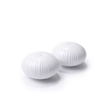 Солонка і перечниця Fissman 8 см ELEGANCE WHITE (9385)