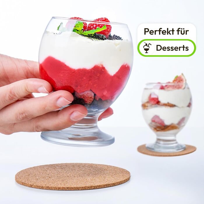 Набір креманок для мороженого 6 шт. 280 мл KONZEPT