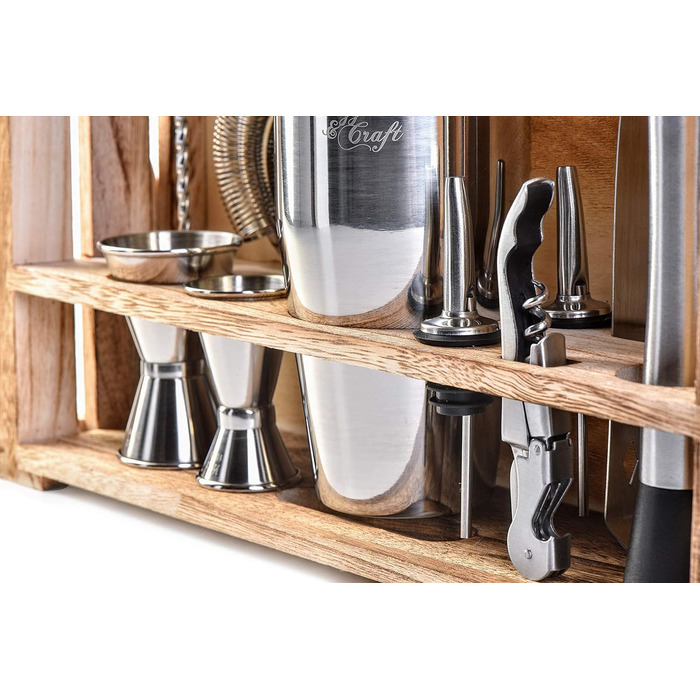 Набор шейкеров для коктейлей, 11 предметов Mixology & Craft