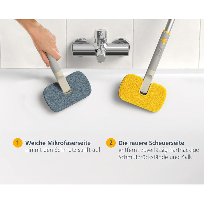 Щітка з насадкою для миття поверхонь 18,5x17x3,5 см Joseph Joseph