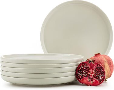 Набор обеденных тарелок на 6 персон, 6 тарелок 27 см Konsimo