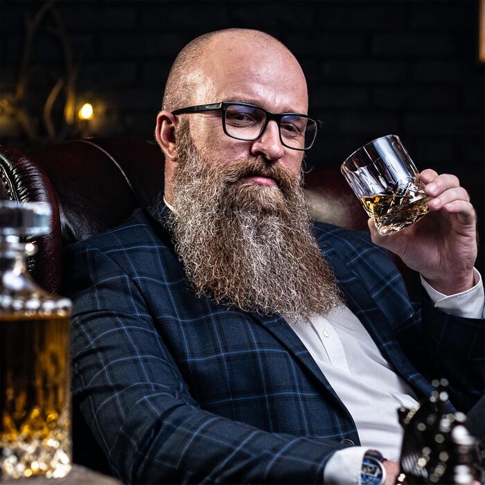 Набір 12 каменів для віскі та щипців Whisiskey