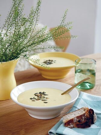 Чаша овальная 21 см, белая Ursula Kähler