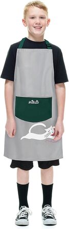 Фартух кухонний для дітей 46 х 60 см зелений Viedouce