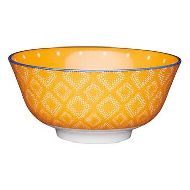 Миска Kitchen Craft ORANGE SPOT, керамика, диам. 16 см, 500 мл